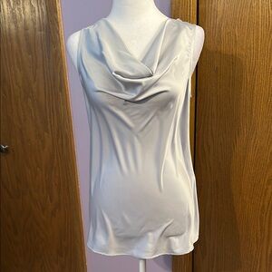 White House Black Market Elegant Women's Drape Neck Top size extra small.